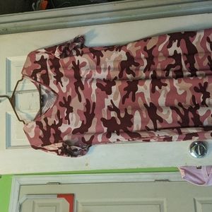 Pink Camo Dress